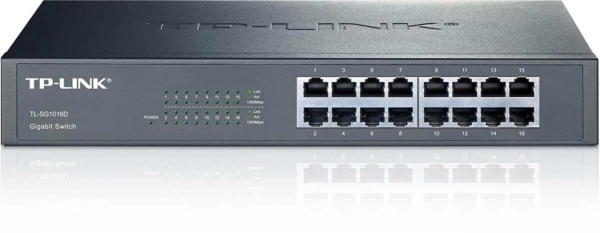ONTECH - Tp-lınk Tl-sg1016d 16 Port Gıgabıt Desktop Rackmount Swıtch