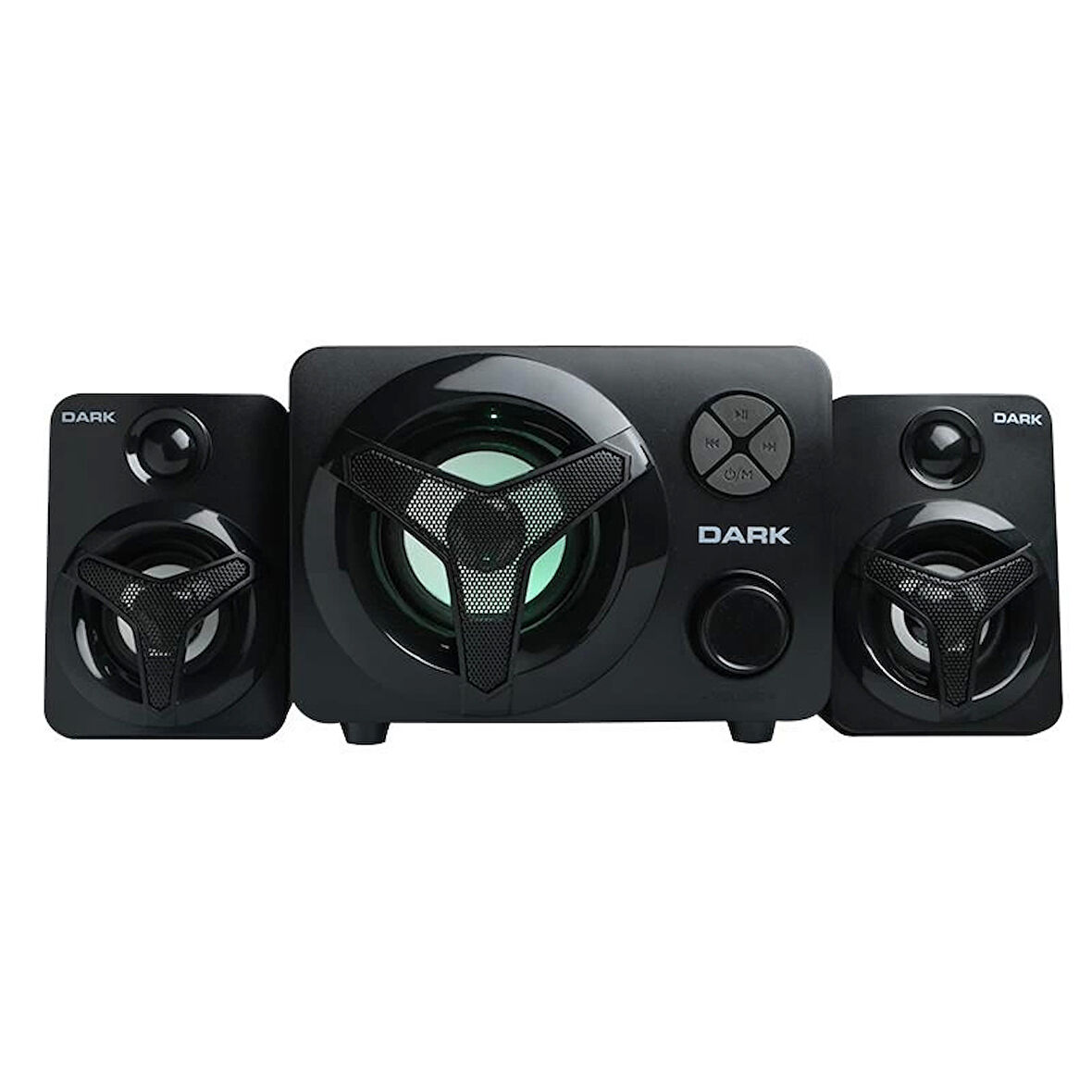 ONTECH - Dark Dk-ac-sp215 Total 11w Rms 2+1 Usb Speaker