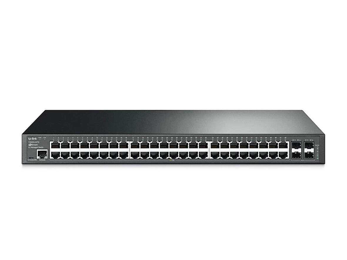 ONTECH - Tp-lınk Omada Tl-sg3452 48 Port Gıgabıt+4xgıgabıt Sfp Uplınk L2+ Yönetilebilir Rackmount Swıtch