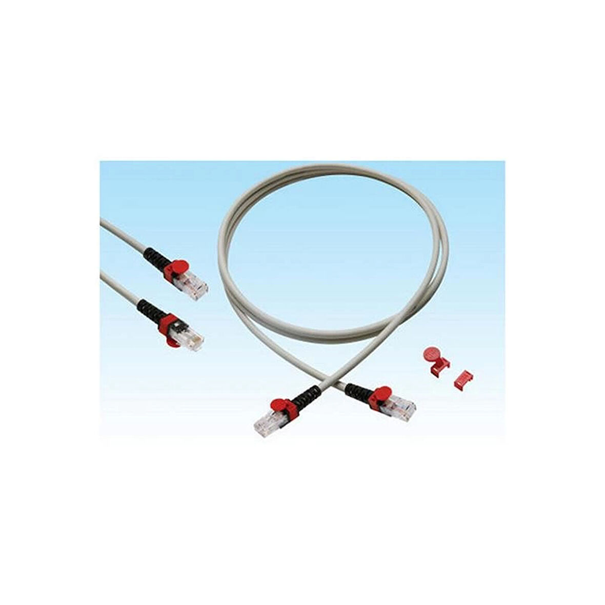 ONTECH - Hcs 3 Metre Patch Cord 4x2x24 Utp Halojen Free (ls0h) Grı Renk (t06-00420-306)