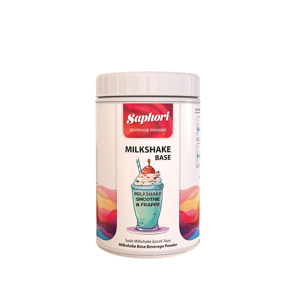 Saphori Sade (Baz) Milkshake & Smoothie İçecek Tozu 1 Kg