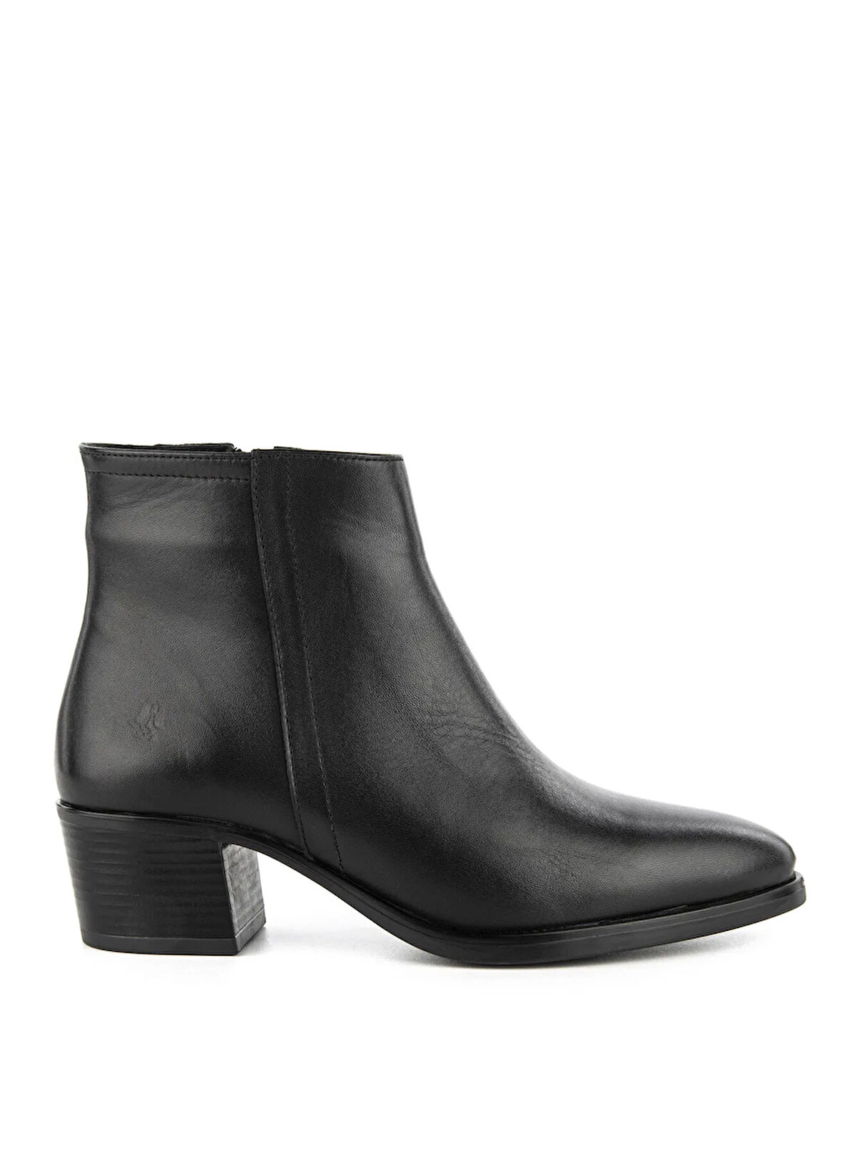 Hush Puppies Deri Siyah Kadın Topuklu Bot 725011-001