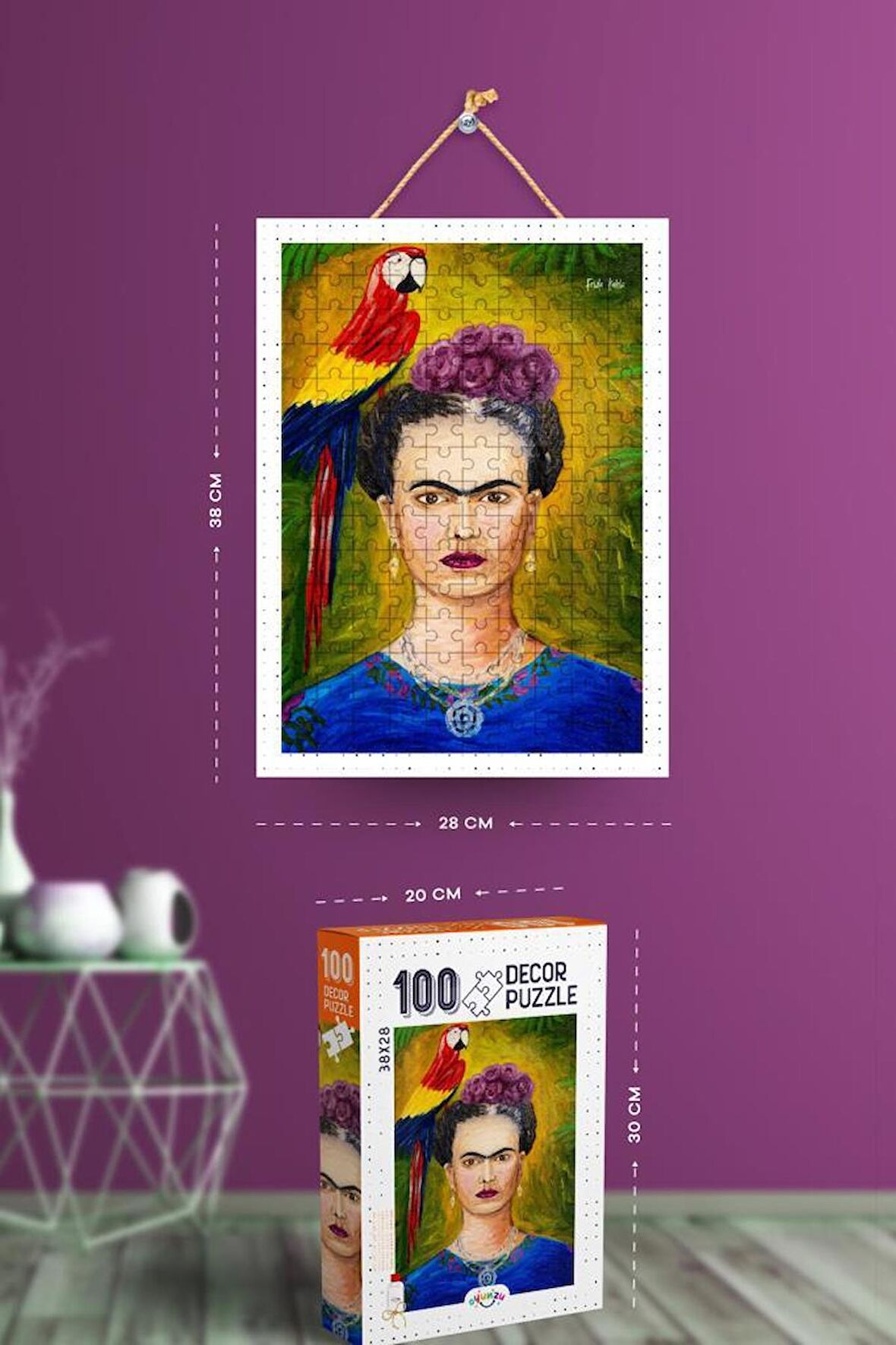 Oyunzu Manzara 100 Parça Çocuk Puzzle