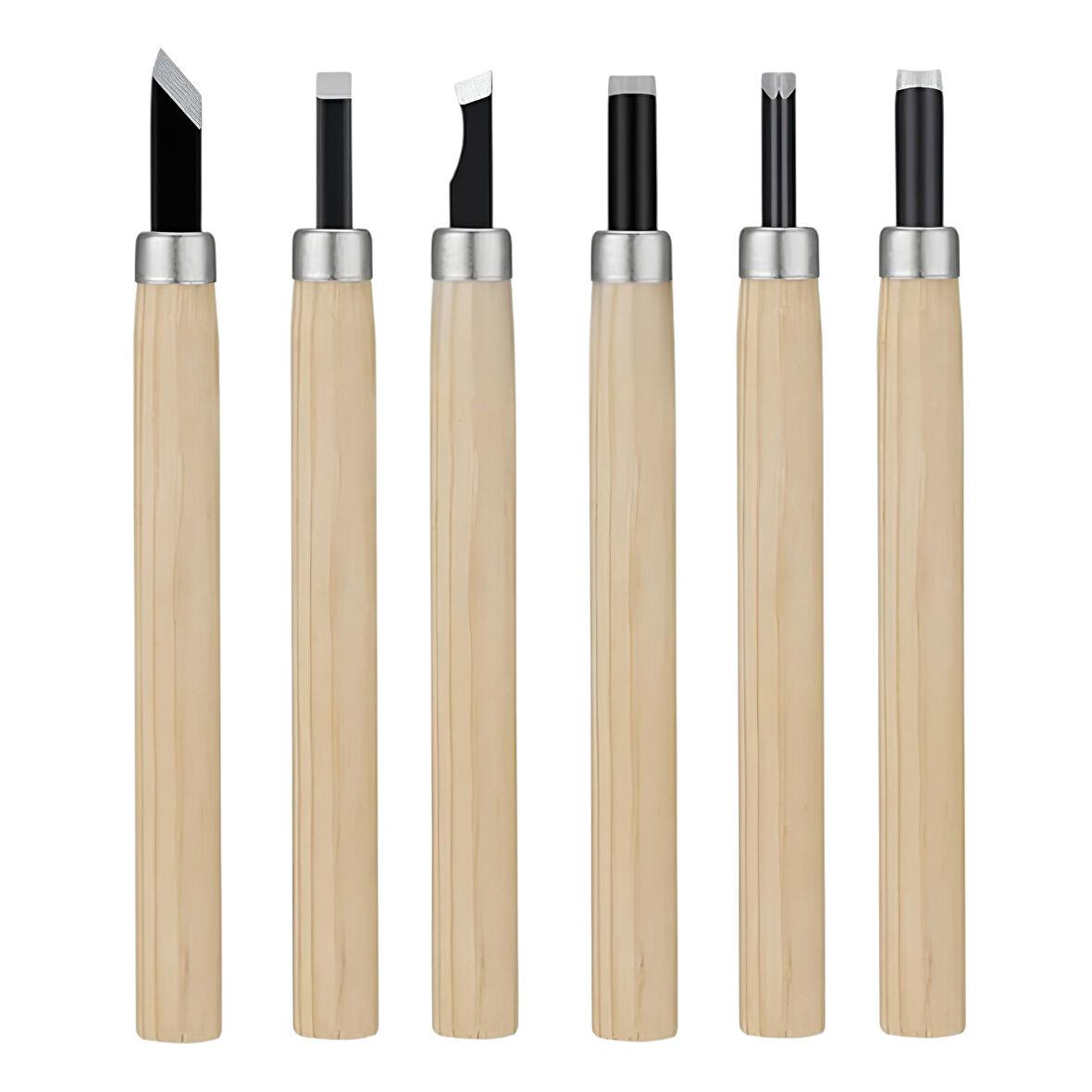 Fixonic Sakata WD1007 6 Parça Mini Ahşap Oyma Seti