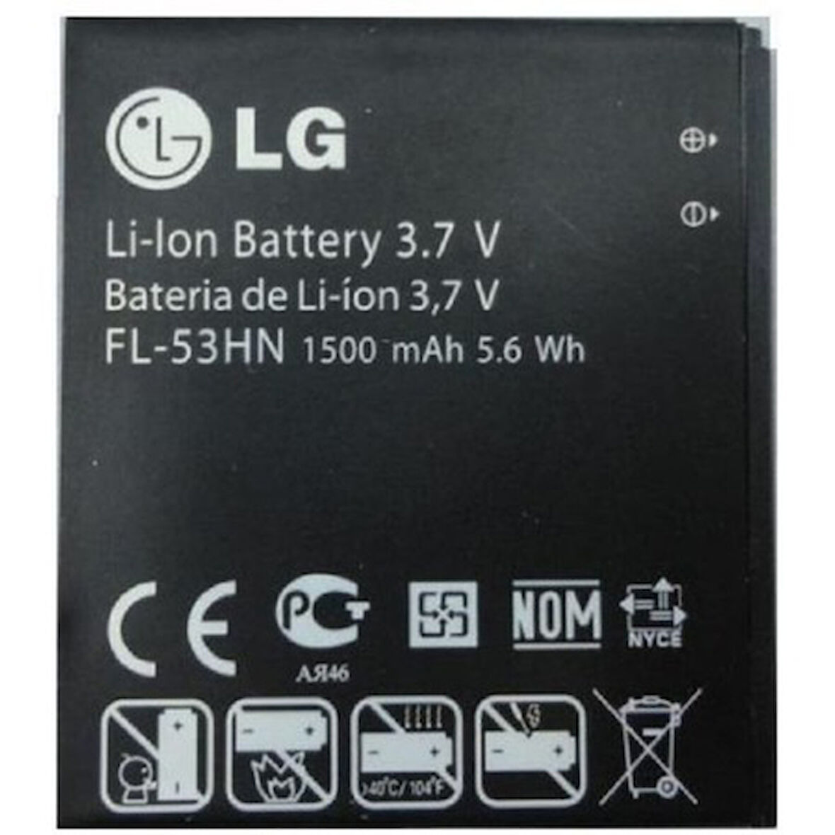Lg P990-Optimus Pil Batarya FL-53HN