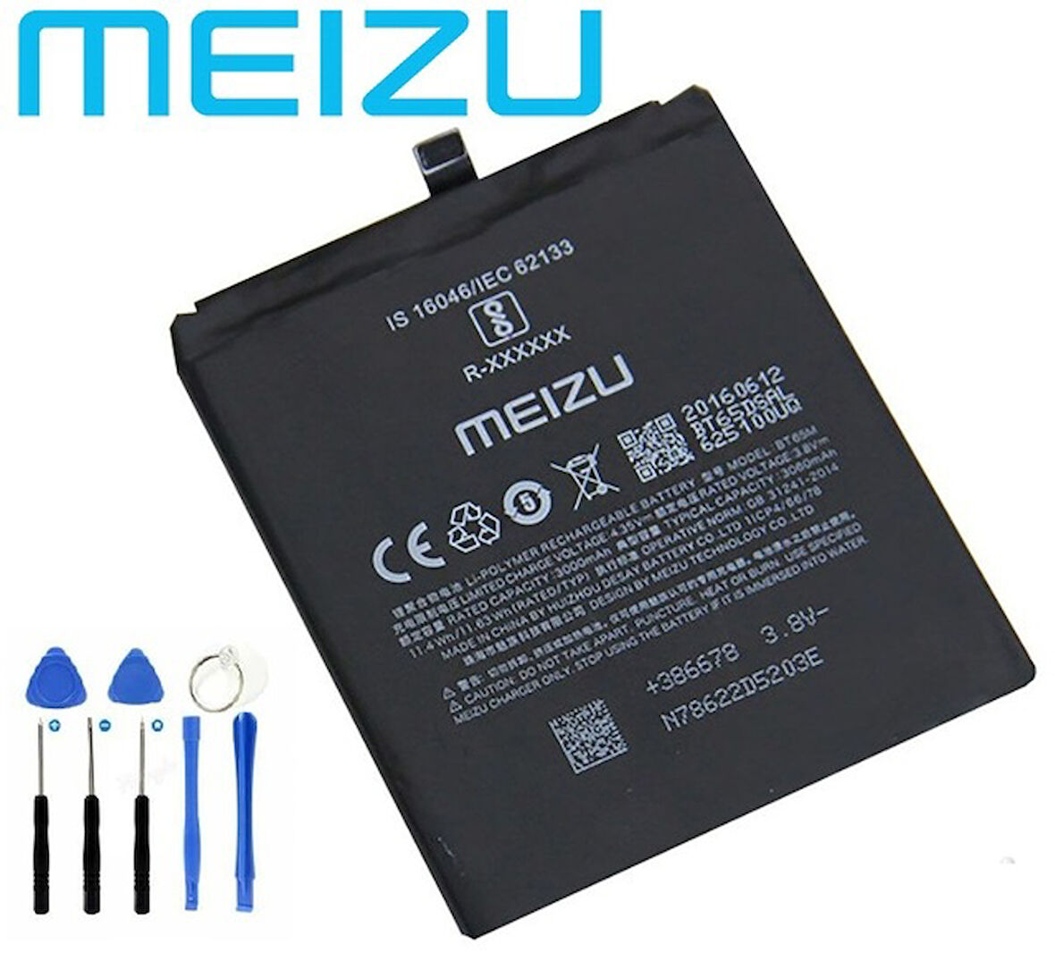 Meizu MX6 Pil Batarya BT65M ve Tamir Seti