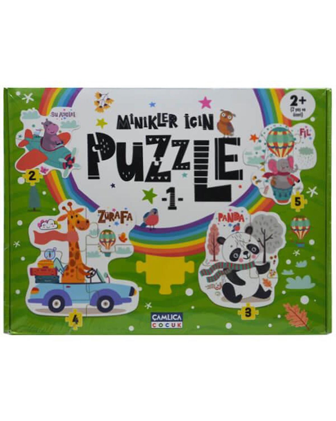 2 Yaş Minikler İçin Puzzle 1 Çamlıca Çocuk