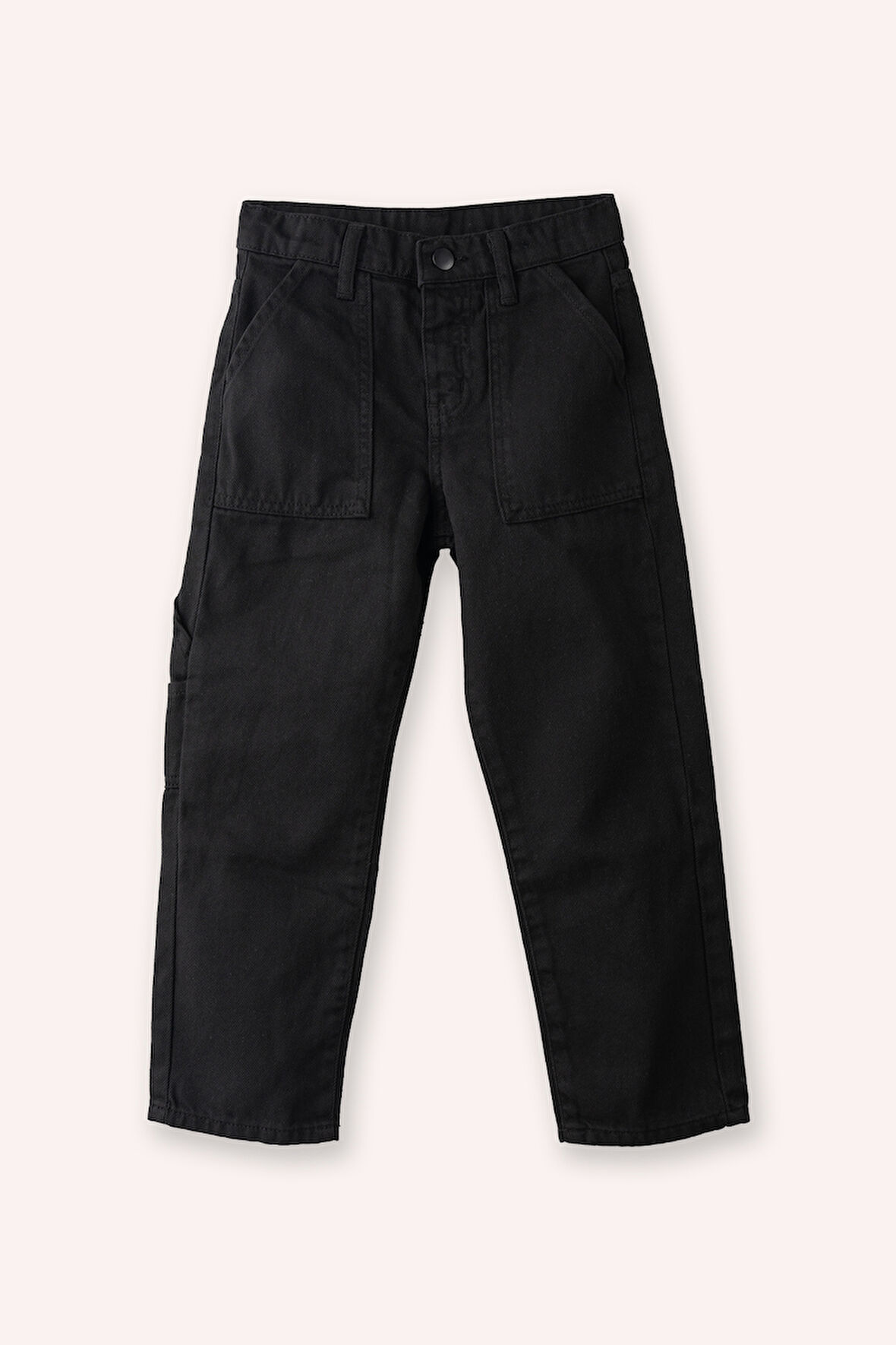 Erkek Çocuk Denim Pantolon Siyah