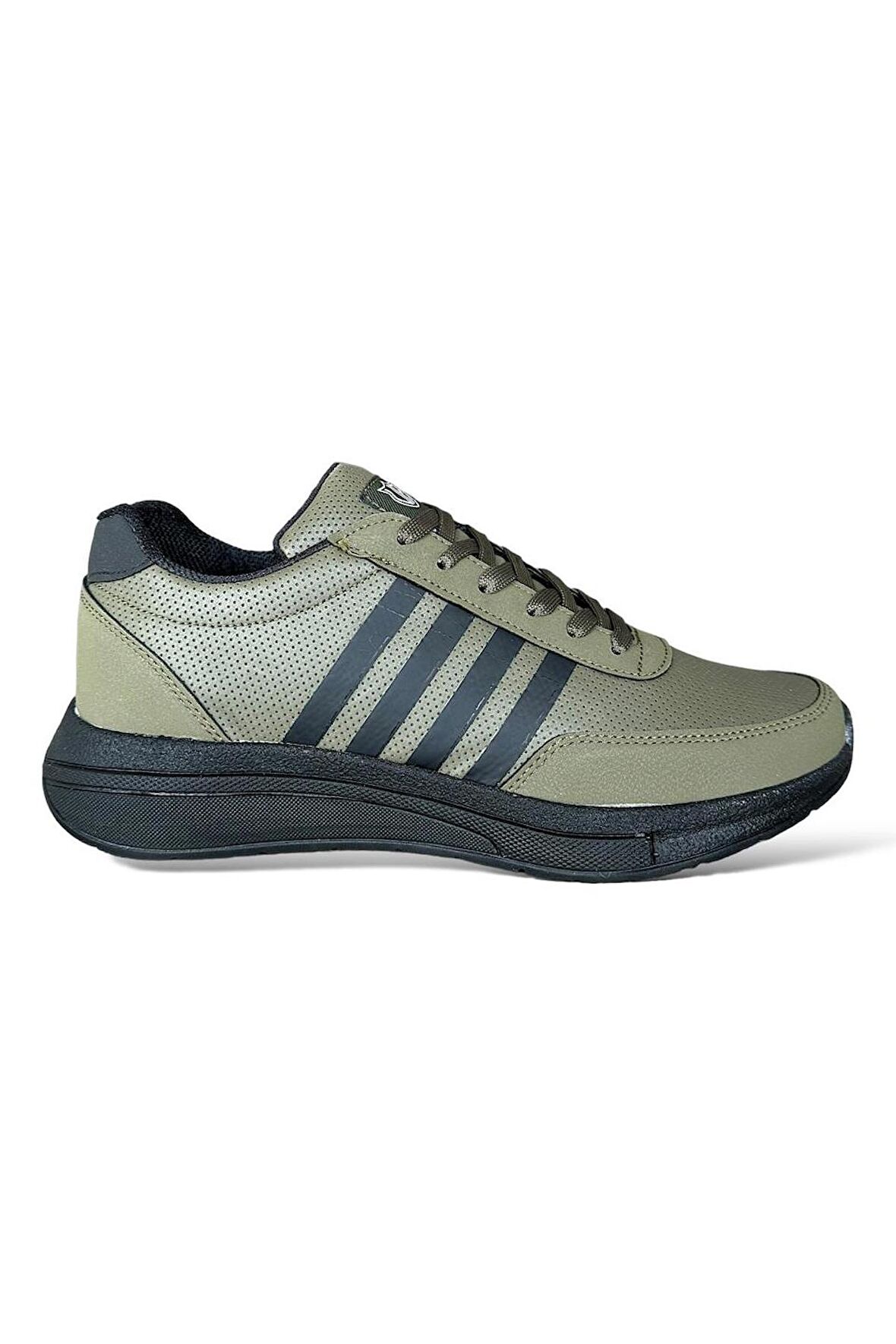 Unisex Spor Ayakkabı HAKİ - SİYAH