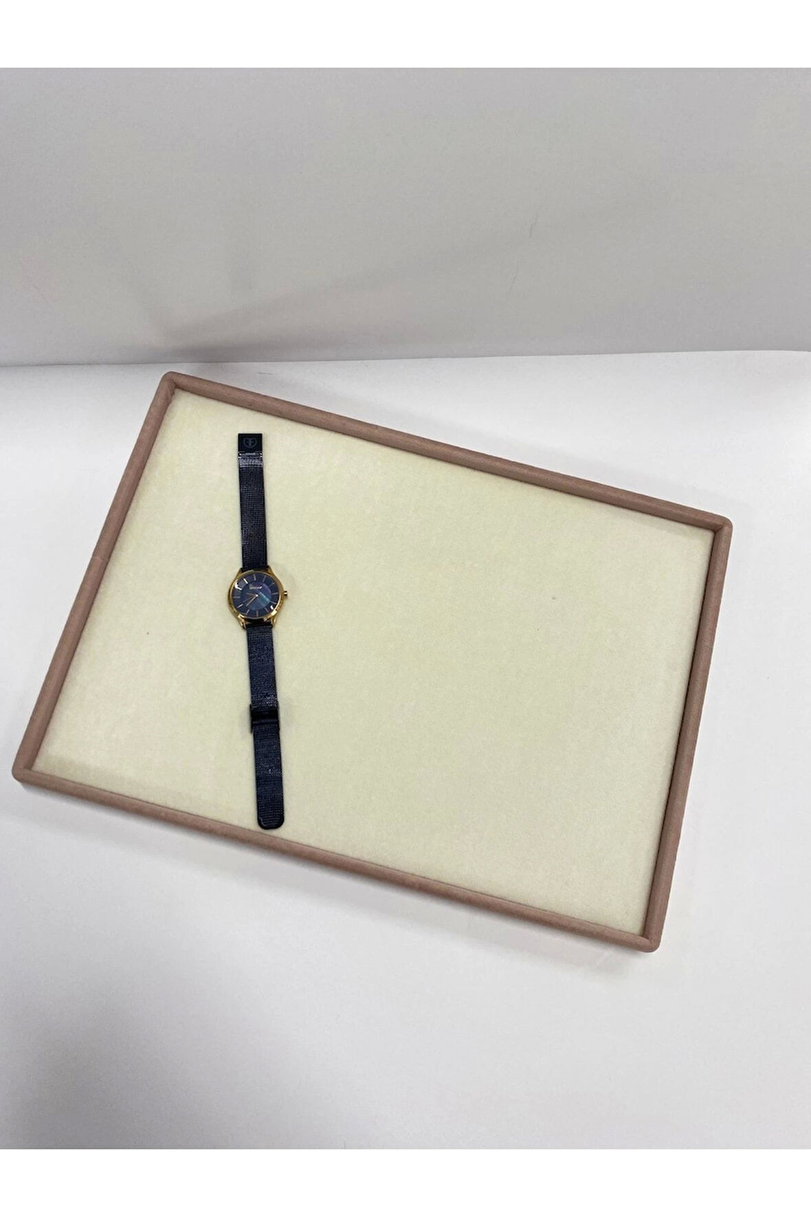 Yerli Üretim Süet Kumaş Iki Renk 34/24 Cm Takı Sergileme Standi
