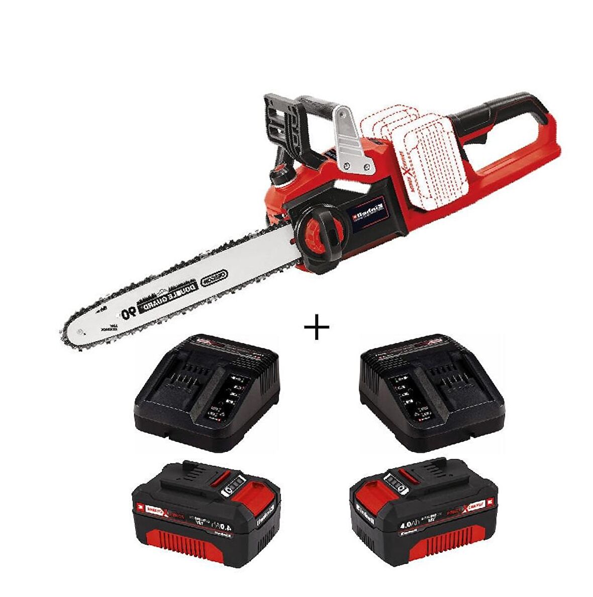 Einhell GE-LC 36/35 Li Akülü Zincirli Ağaç Kesme 2 X 4 Ah Starter Kit