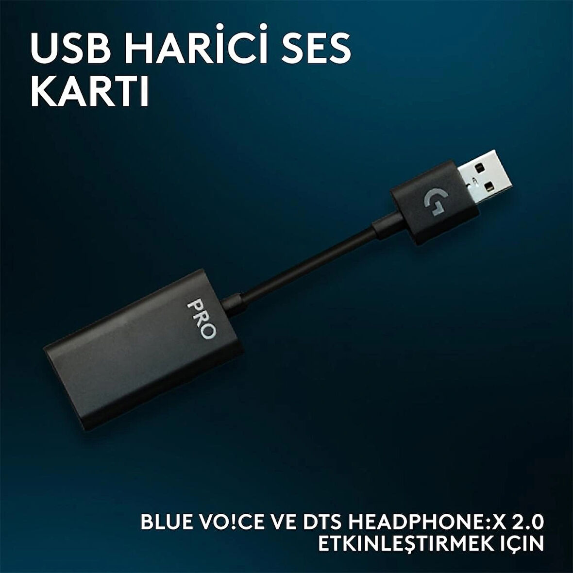 Logitech Pro X Dac Harici Ses Kartı - 5 Adet