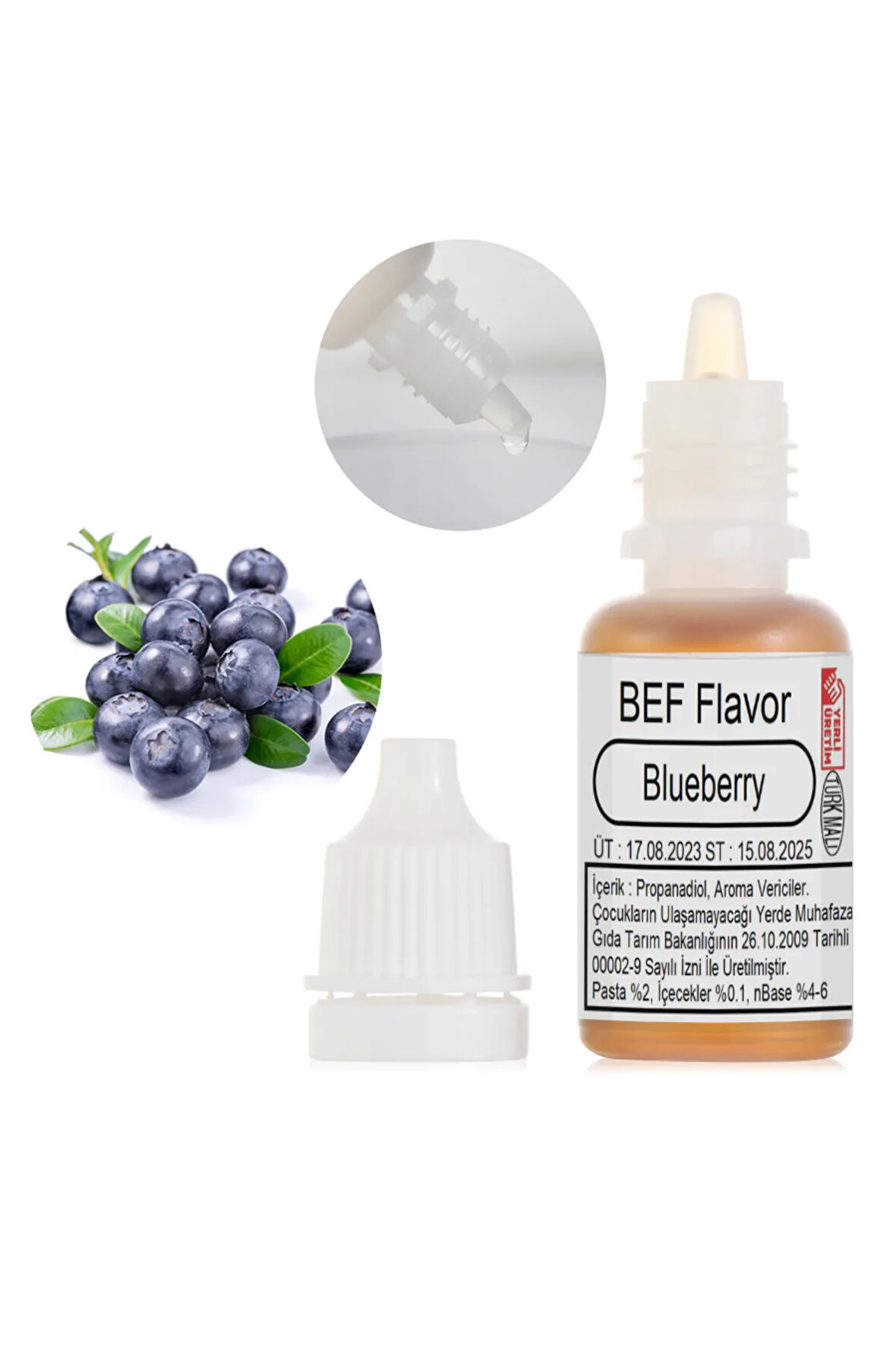 BlueBerry (Yaban Mersini) Gıda Aroması, Gıda Şurubu