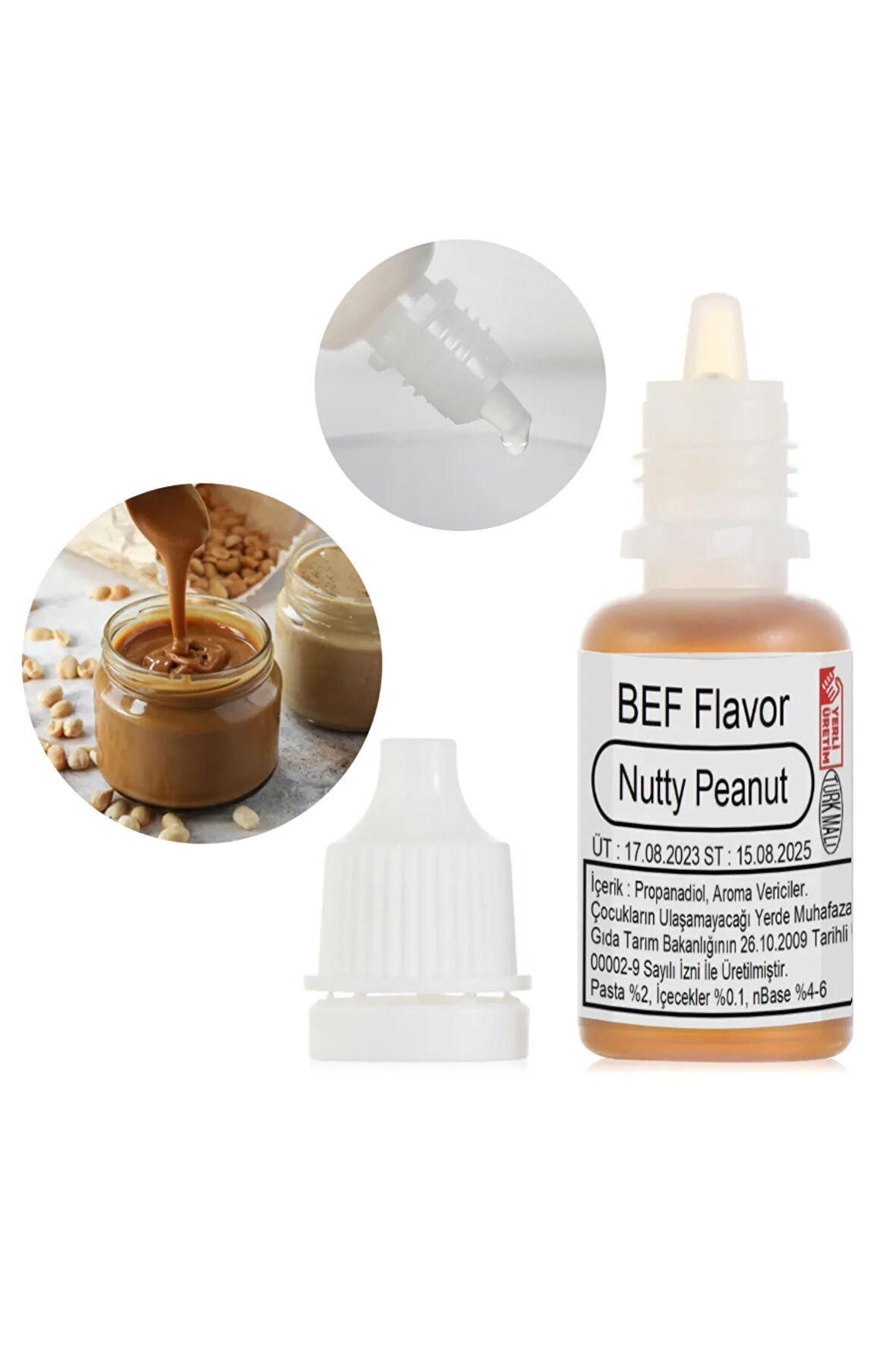 Nutty Peanut Gıda Aroması, Gıda Şurubu