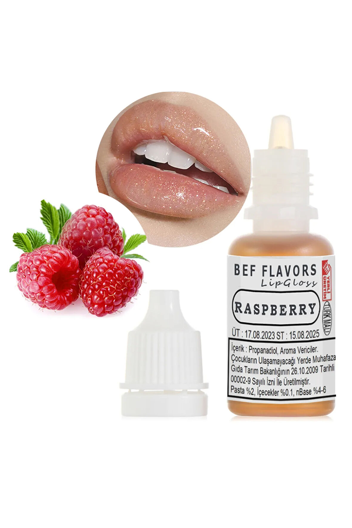 Lip Gloss RaspBerry Gıda Aroması, Gıda Şurubu