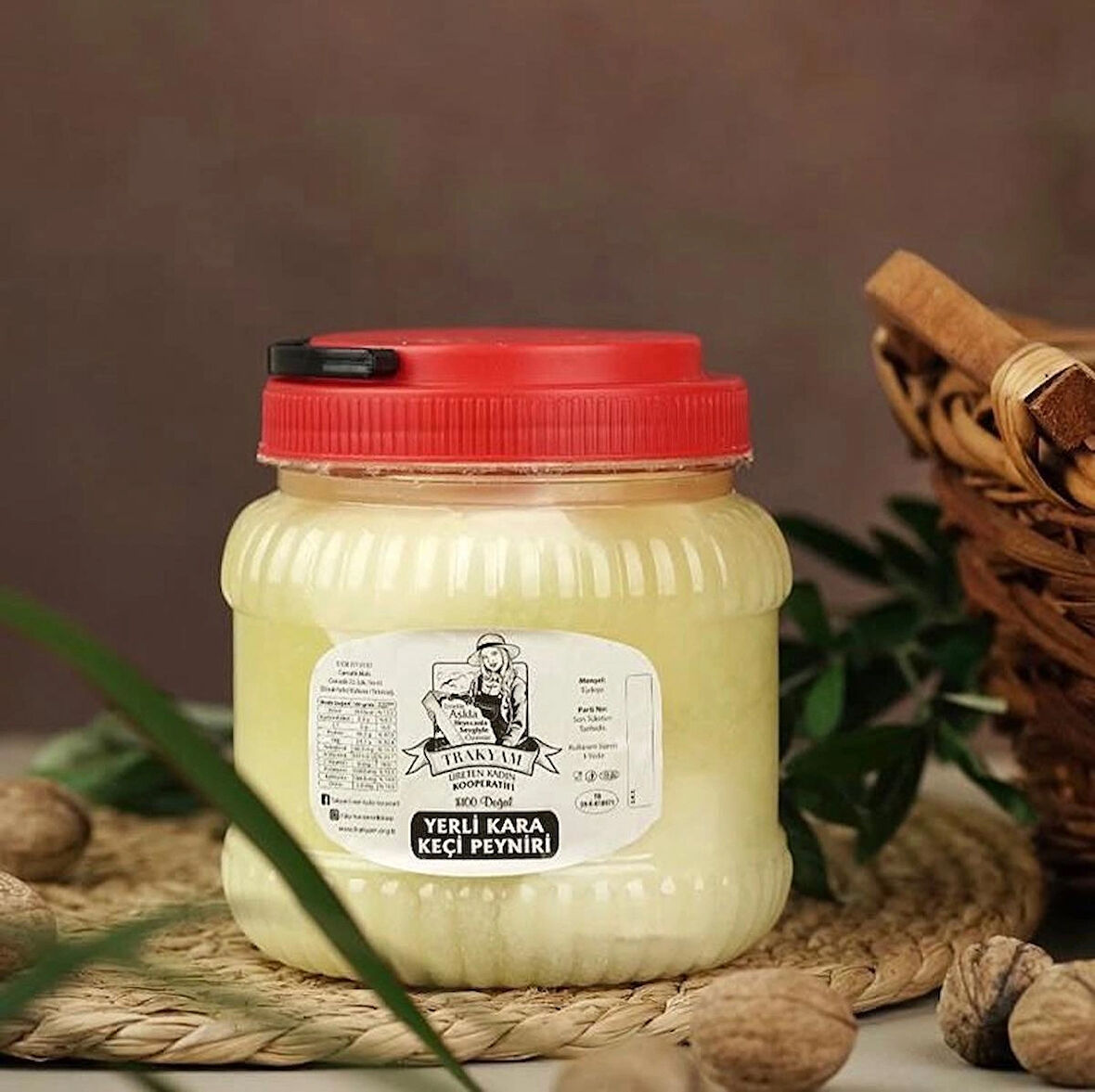 TRAKYA YERLİ KARA KEÇİ PEYNİRİ(1KG)