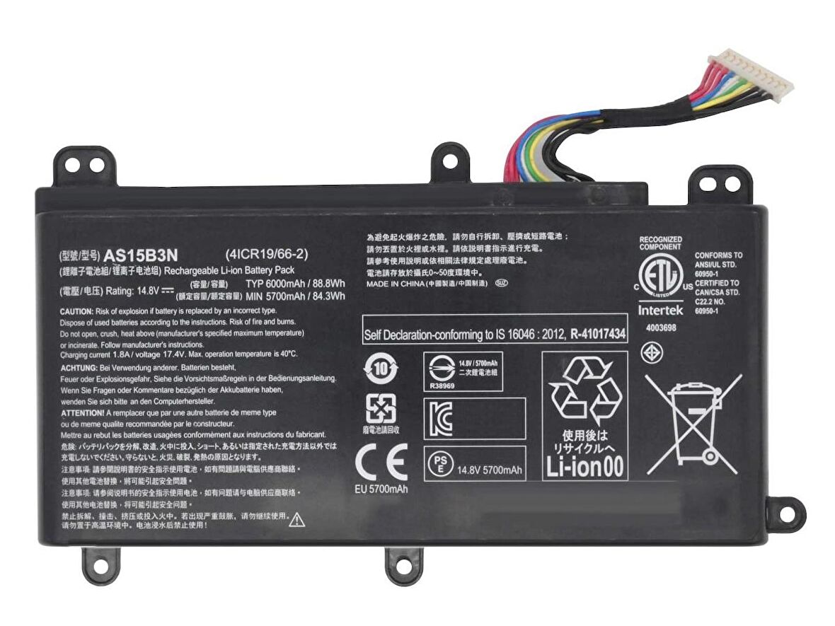 Acer AS15B3N Notebook Bataryası Laptop Pil