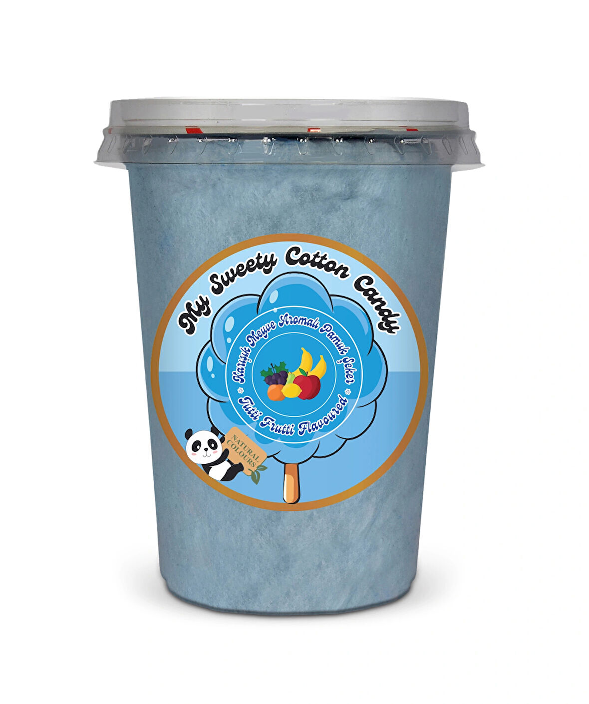 TUTTİ FRUTTİ AROMALI GURME PAMUK ŞEKER