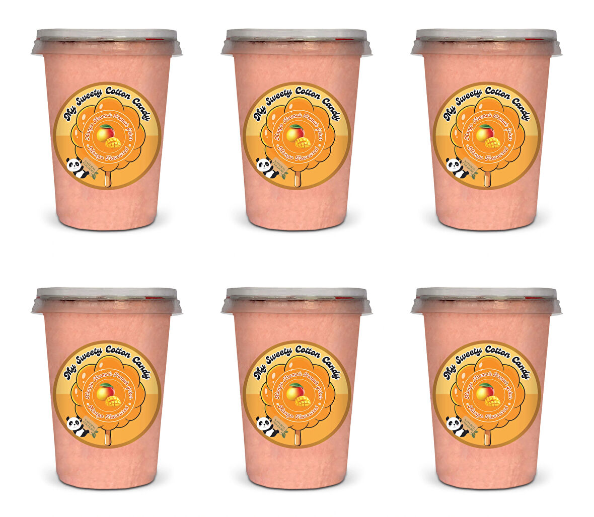 MANGO AROMALI 6'LI GURME PAMUK ŞEKERLER