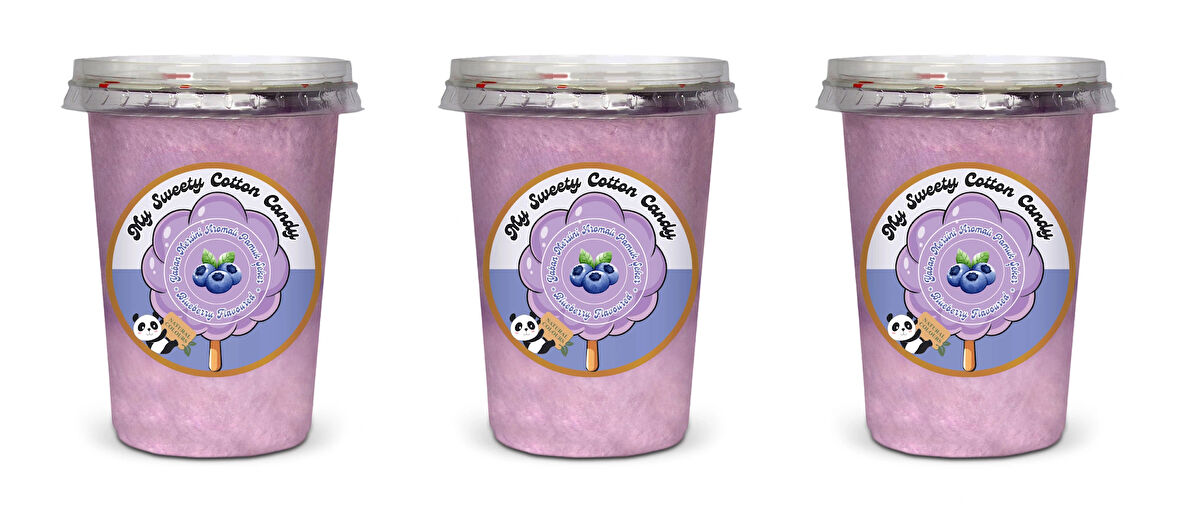 YABAN MERSİNİ AROMALI 3'LÜ GURME PAMUK ŞEKERLER