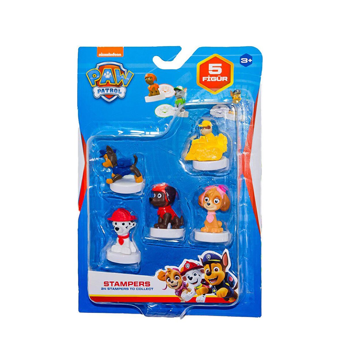 PAW5040 Paw Patrol Stampers 5li Figür Asorti - Neco Toys