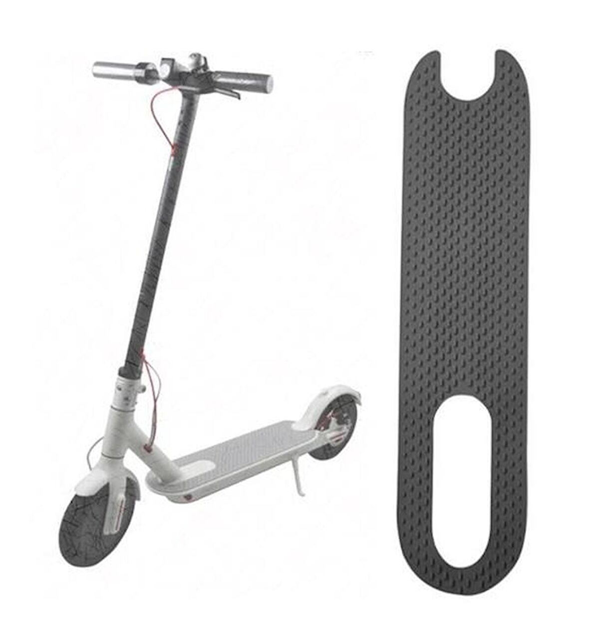 M365 Elektrikli Scooter İçin Ayak Pedi Mat Sticker Yapışkanlı Pad