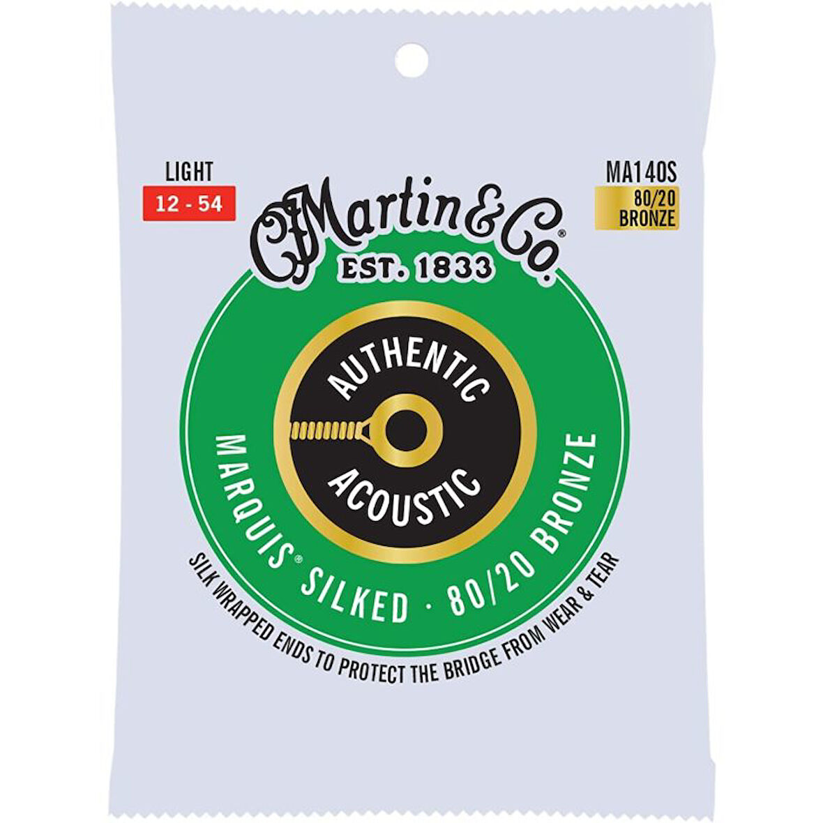Martin Co MA140S Marquis 80/20 Bronze Akustik Gitar Teli Lt 12-54