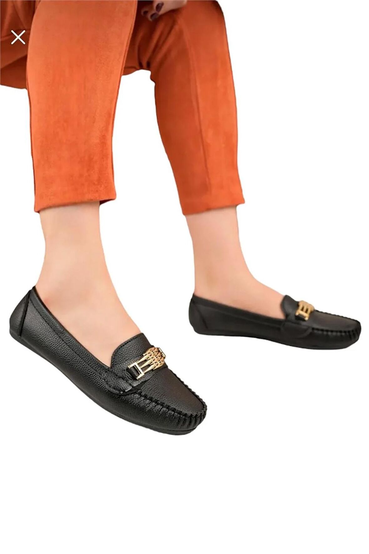 Kadın Hafif Taban Günlük Rahat Babet SİYAH