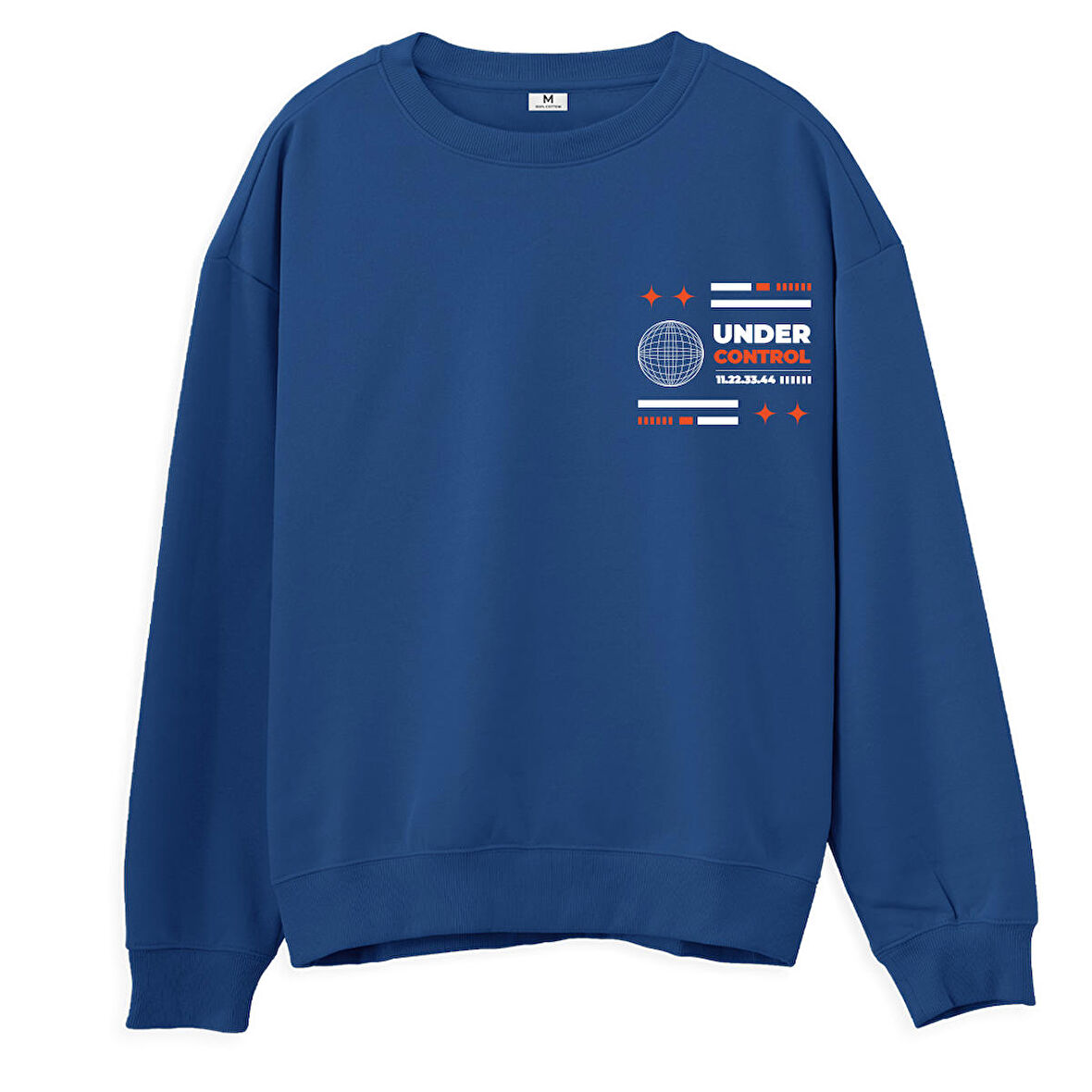 Under Control Sweatshirt-Royal Mavi