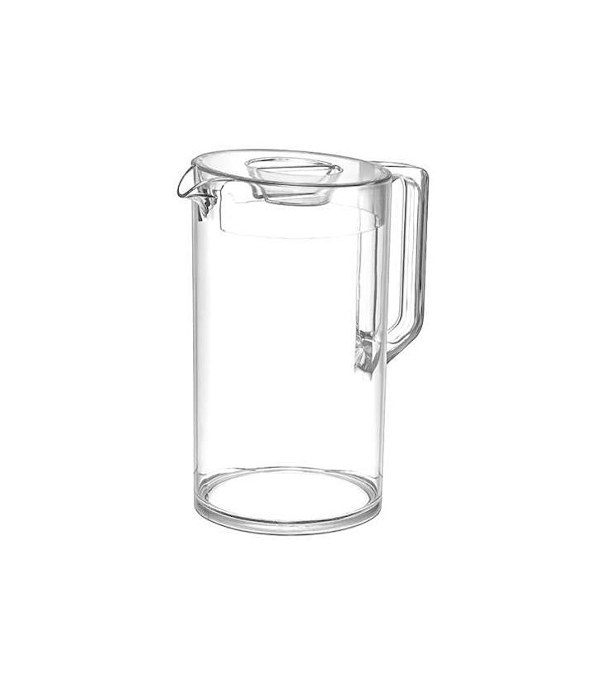 Omnipazar SY-4566 Plastik Smart Kristal Sürahi 1,8 lt Şeffaf 