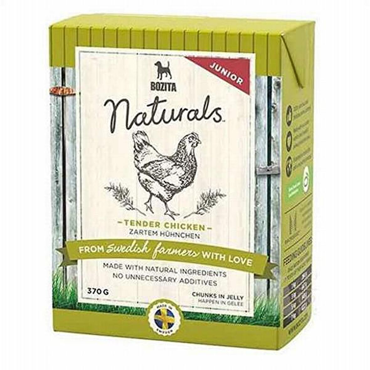 Bozita Naturals Tavuklu Köpek Konservesi 370 Gr