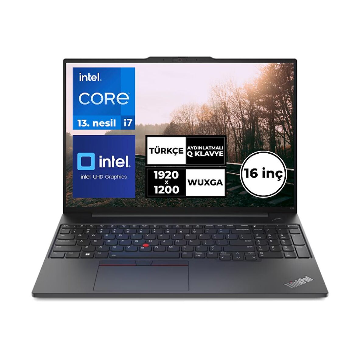 Lenovo ThinkPad E16 Gen1 i7-13700H 48 GB 1 TBSSD 16" WUXGA Windows 10 Home 21JQS2D3YT6 BT23
