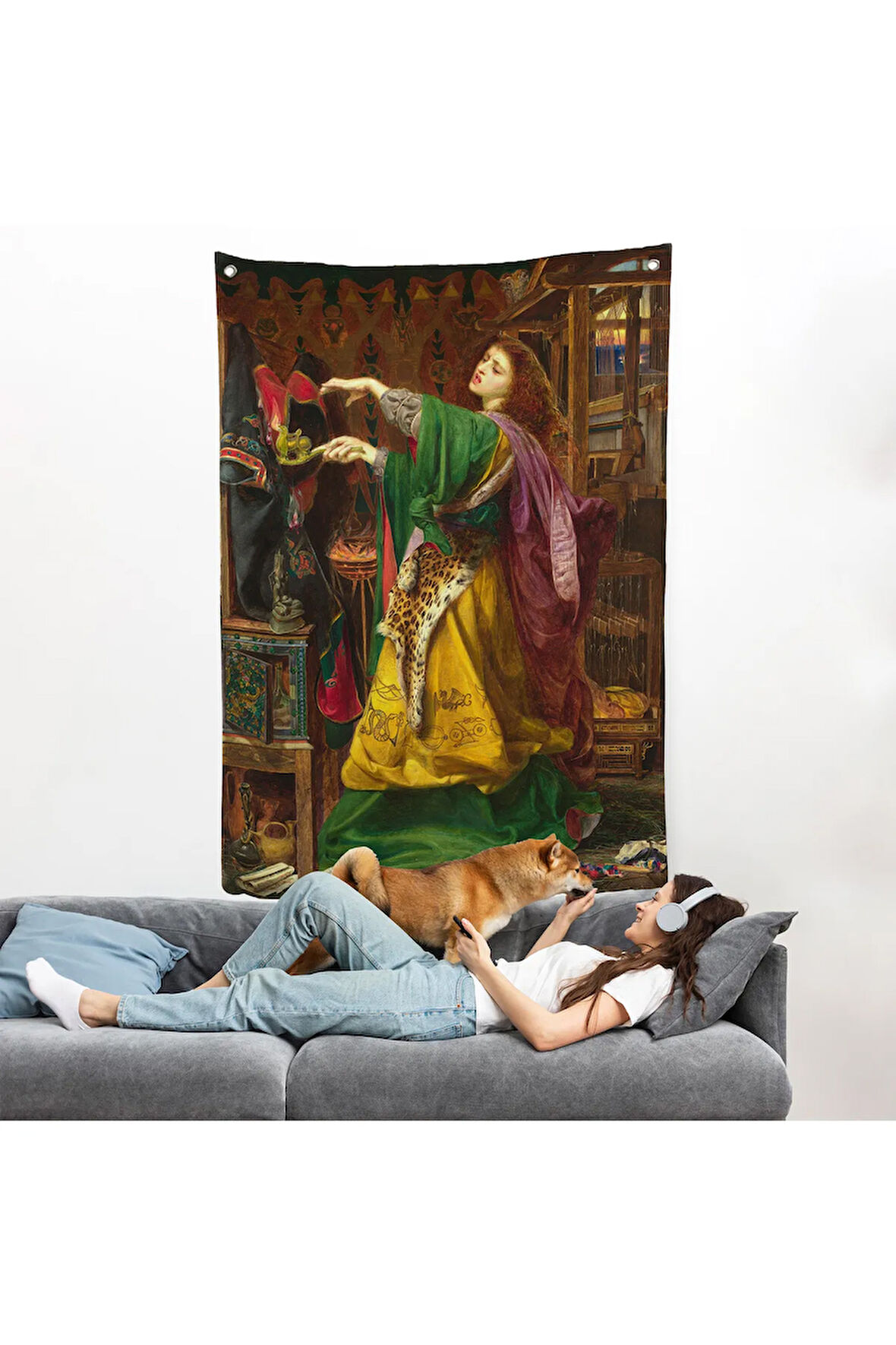 Frederick Sandys'in 1864 Tarihli bir Cadı Duvar Örtüsü-7304