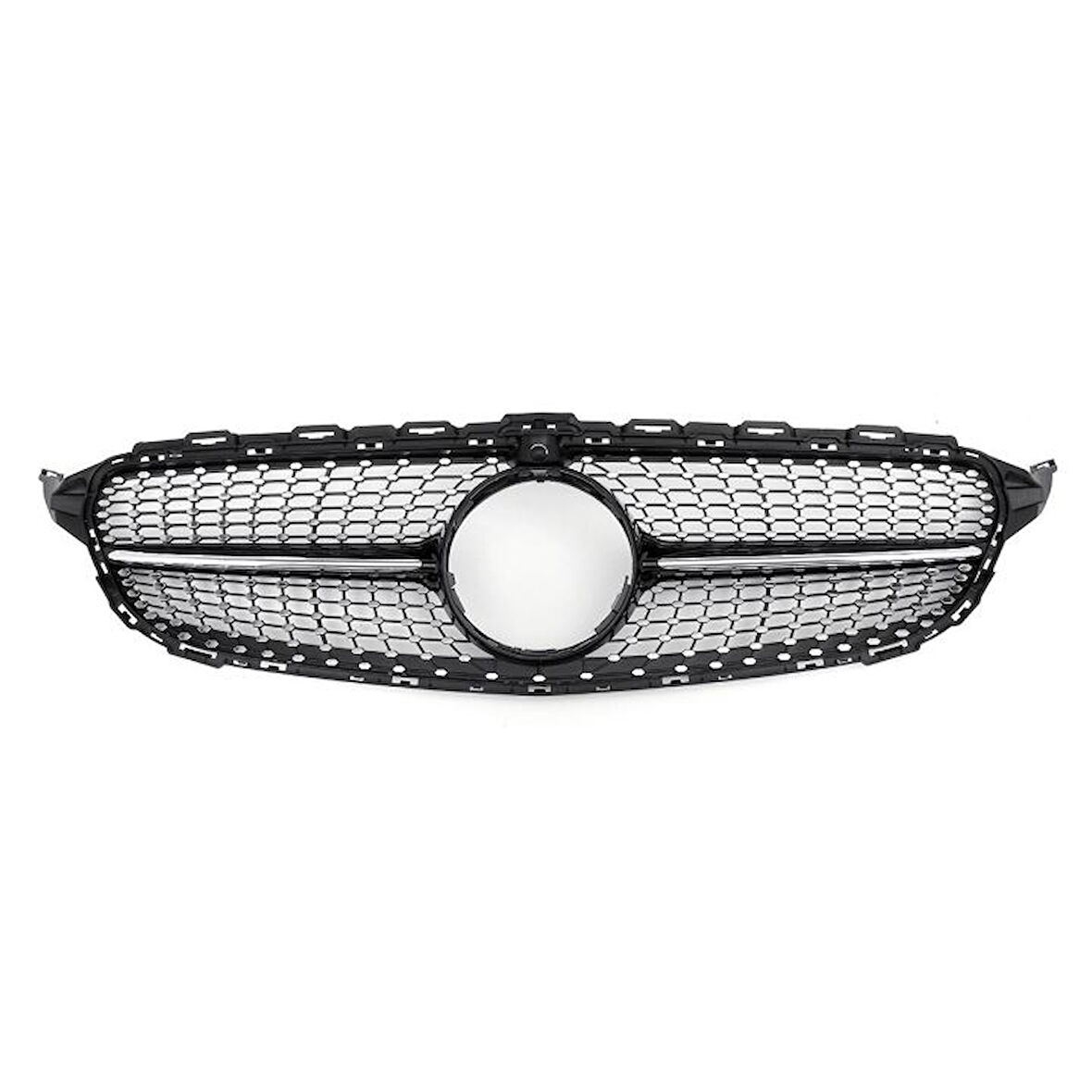 Mercedes W205 2019+ C Serisi Uyumlu Diamond Panjur - Gri