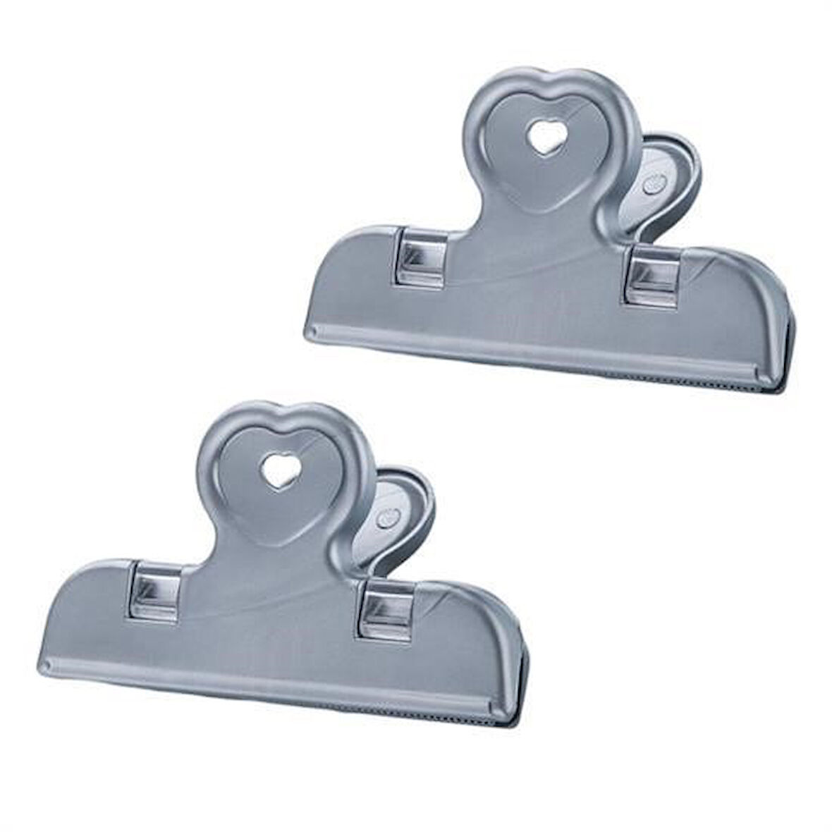 caselka® 2li Pratik Torba Paket Ve Poşet Kapatıcı Kilitli Klips Mandal
