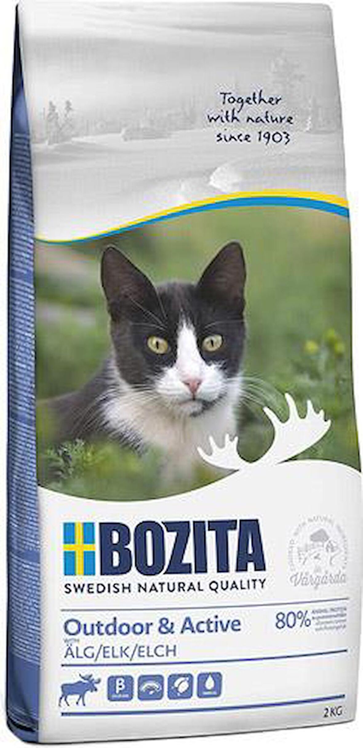 Bozita Outdoor Active Geyik Etli Yetişkin Kedi Mamasi 10 Kg