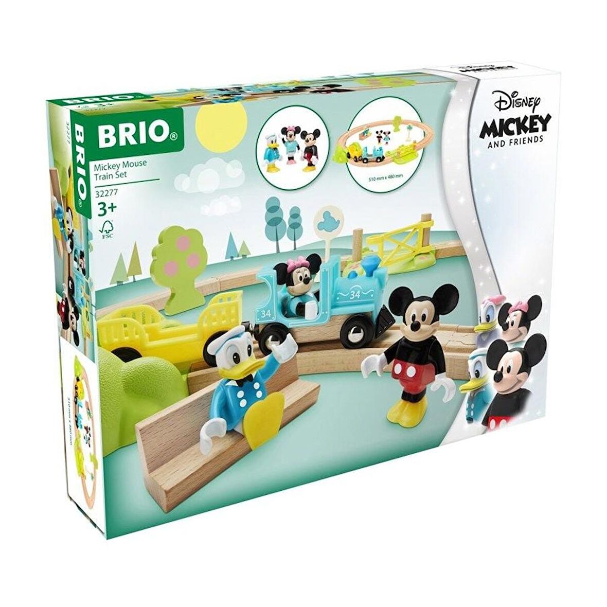 BRIO WD Mickey Mouse Tren Seti