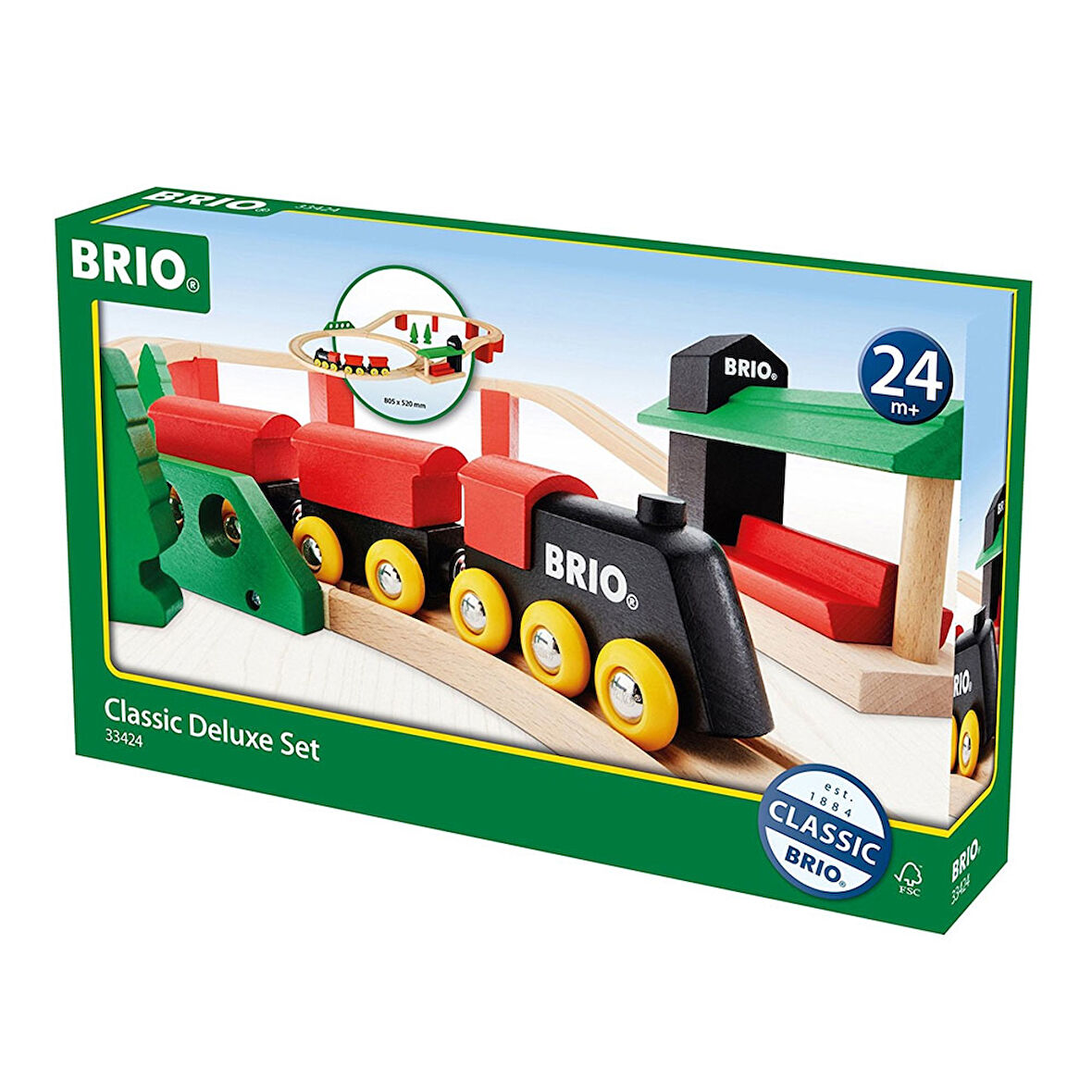 Brio Delüks Klasik Set 33424