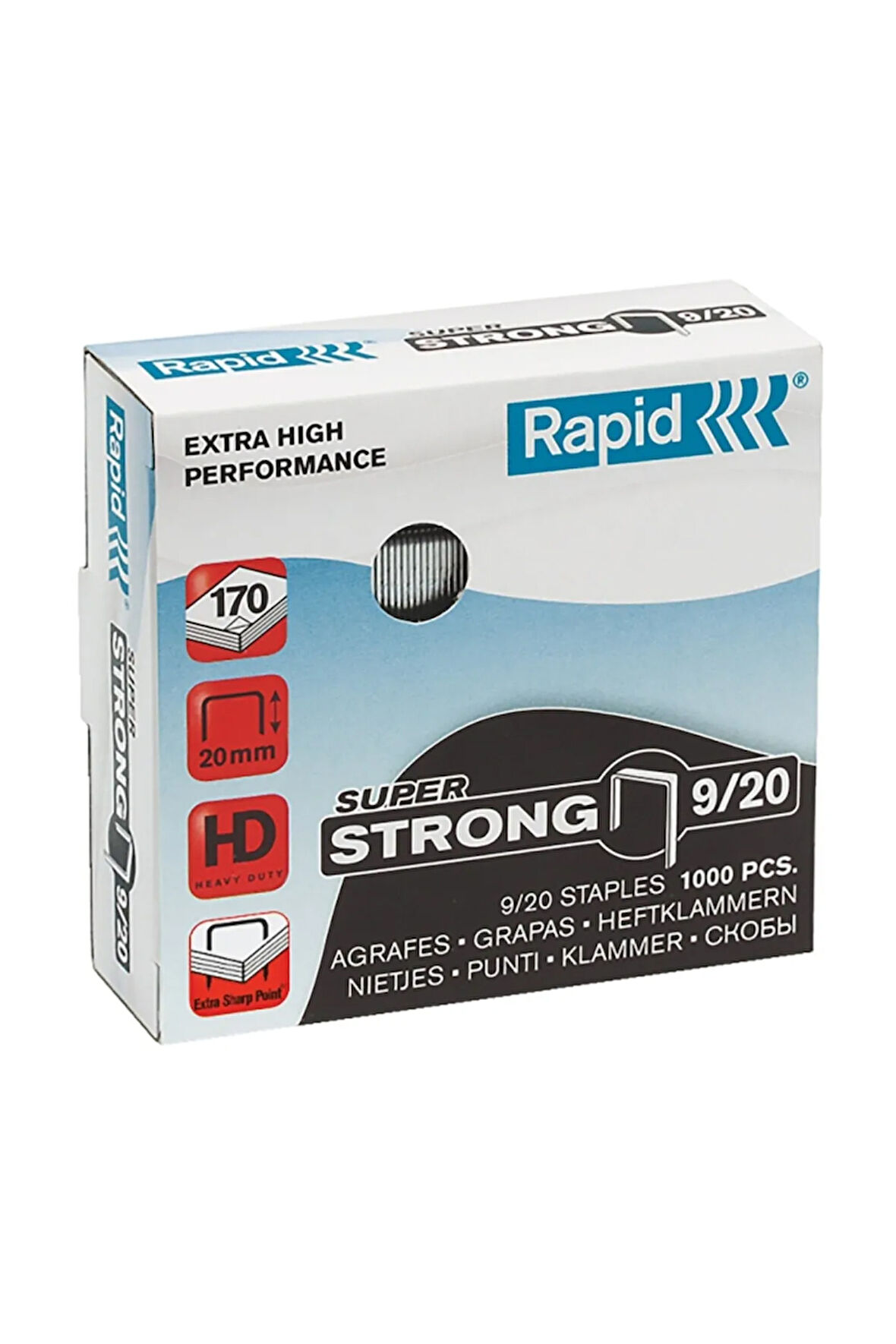 Super Strong Staples 9/20 Pkt 1000