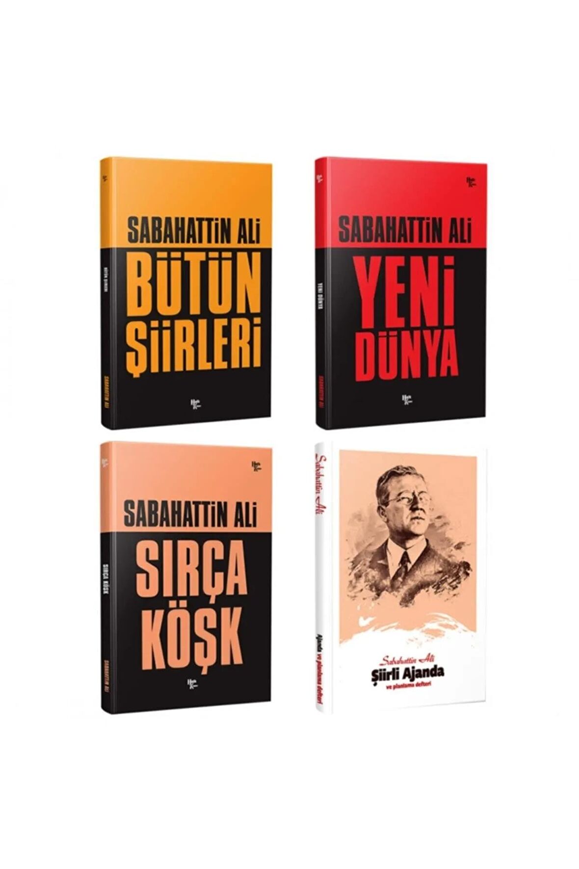Bütün Şiirleri-Yeni Dünya-Sırça Köşk Ve Şiirli Sabahattin Ali Ajandası