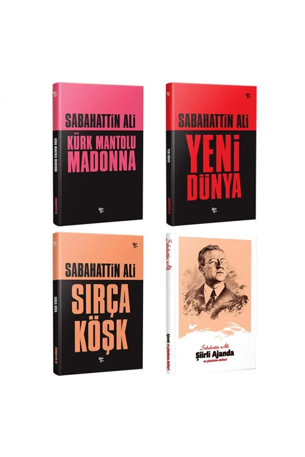 Kürk Mantolu Madonna-Yeni Dünya-Sırça Köşk Ve Şiirli Sabahattin Ali Ajandası