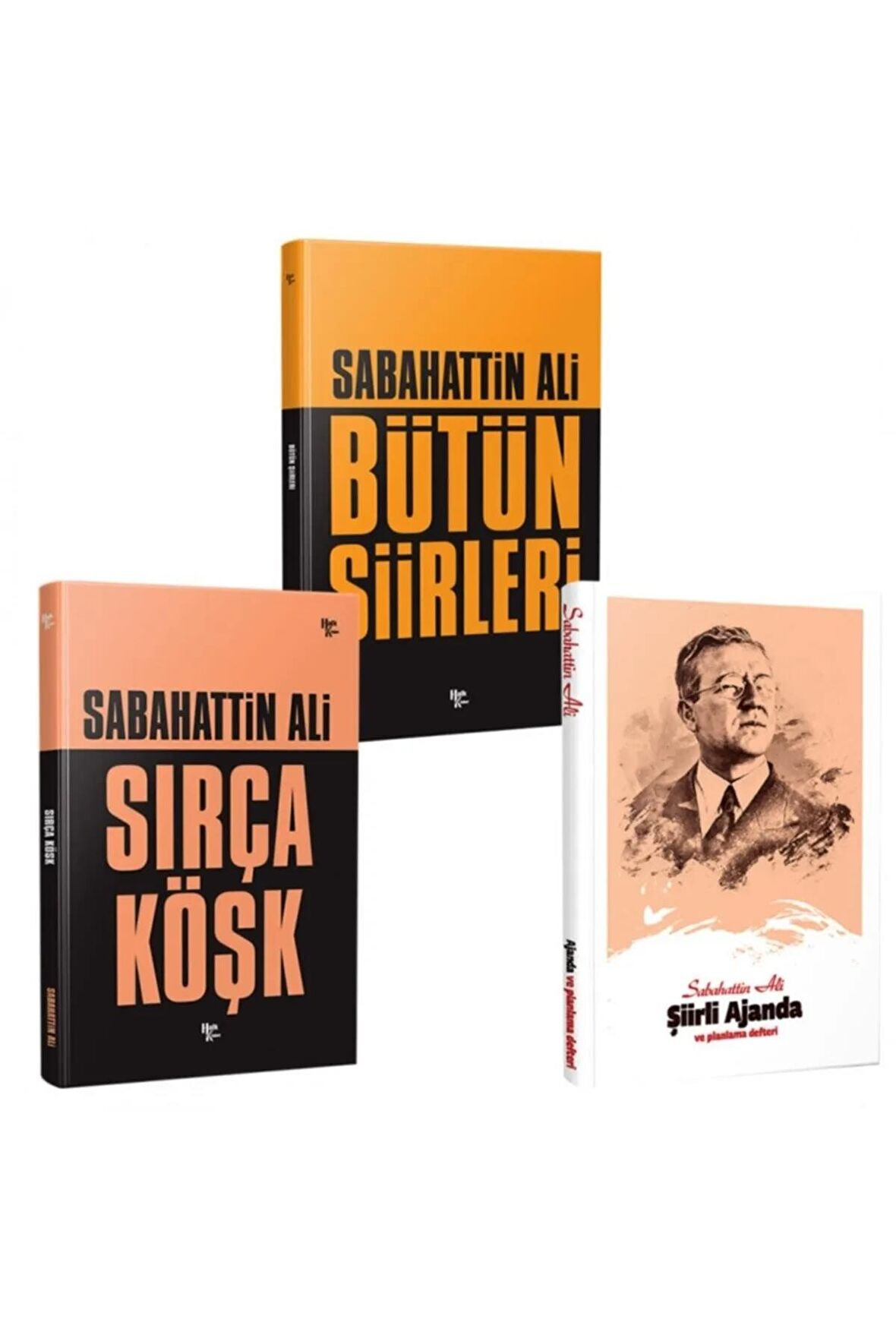 Bütün Şiirleri-Sırça Köşk Ve Şiirli Sabahattin Ali Ajandası