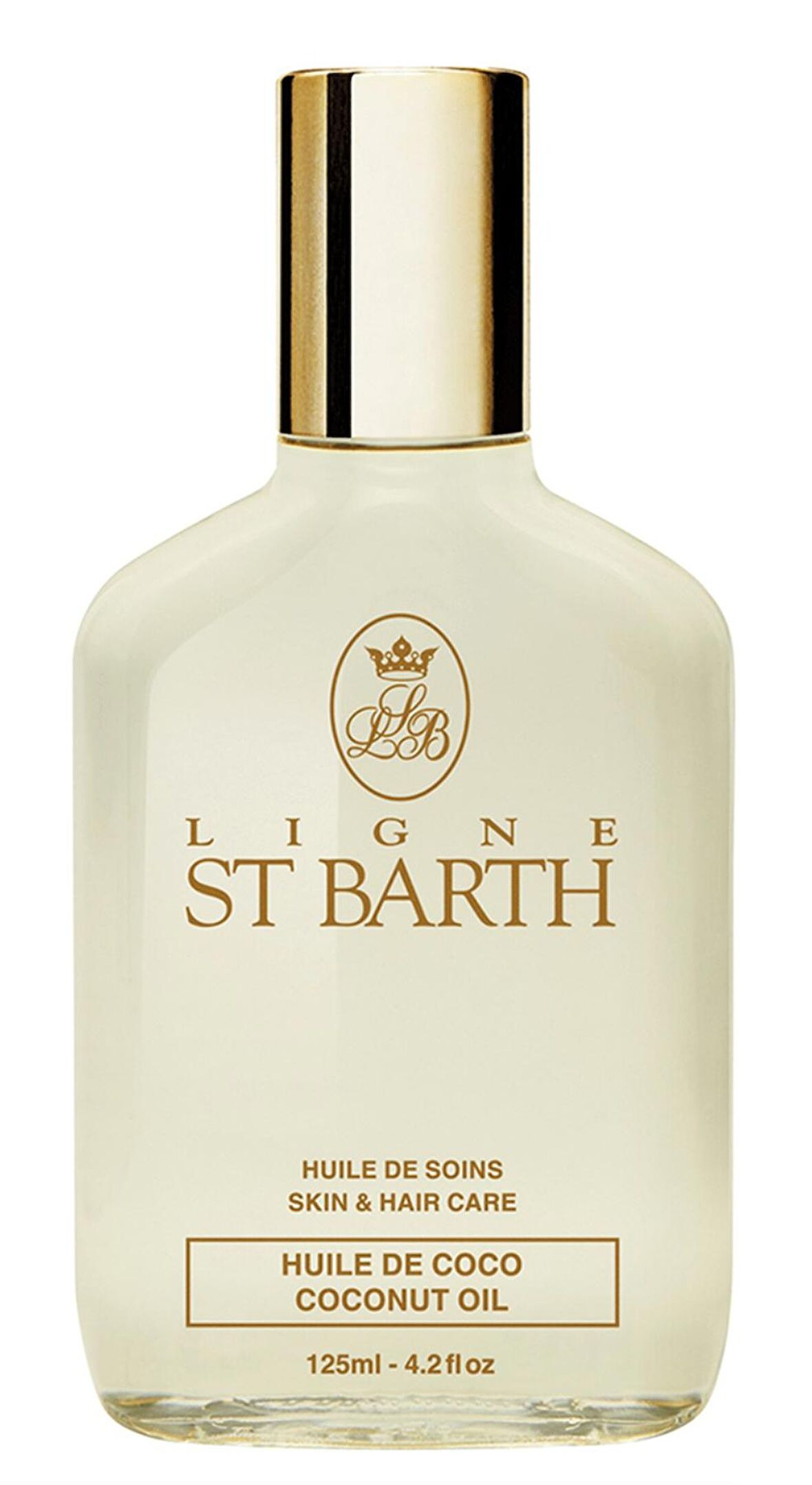 ST BARTH Ligne St. Barth Coconut Oil - Soğuk Sıkım Saf Hindistan Cevizi Vücut Saç ve Bronzlaşma Yağı