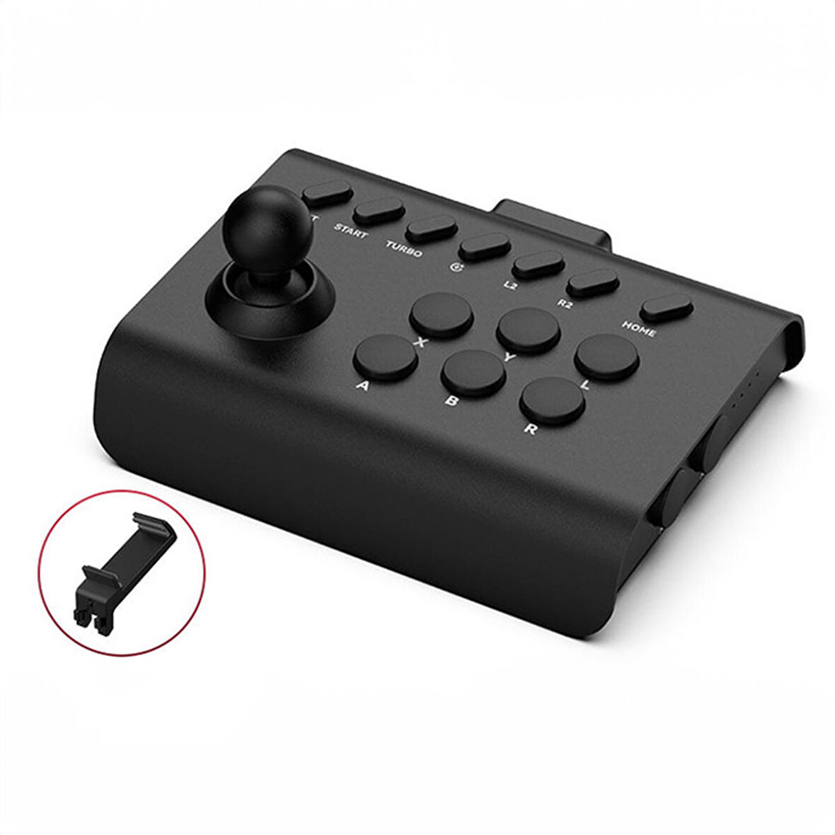 Winex BSP-Y01 Joystick Switch/Ps3/Ps4/Pc/Android/İos MF/TV Retro Oyun Konsolu Joystiği Siyah