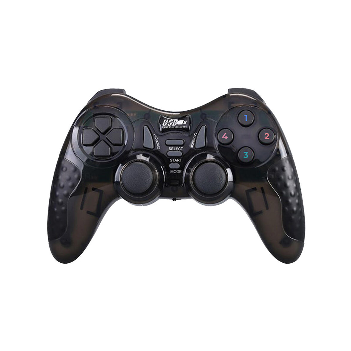 Winex 7in1 PC/PS2/PS2/PS3/PC360/TV/TVBOX/Android Cihazlar ile Uyumlu Kablosuz Gamepad Siyah