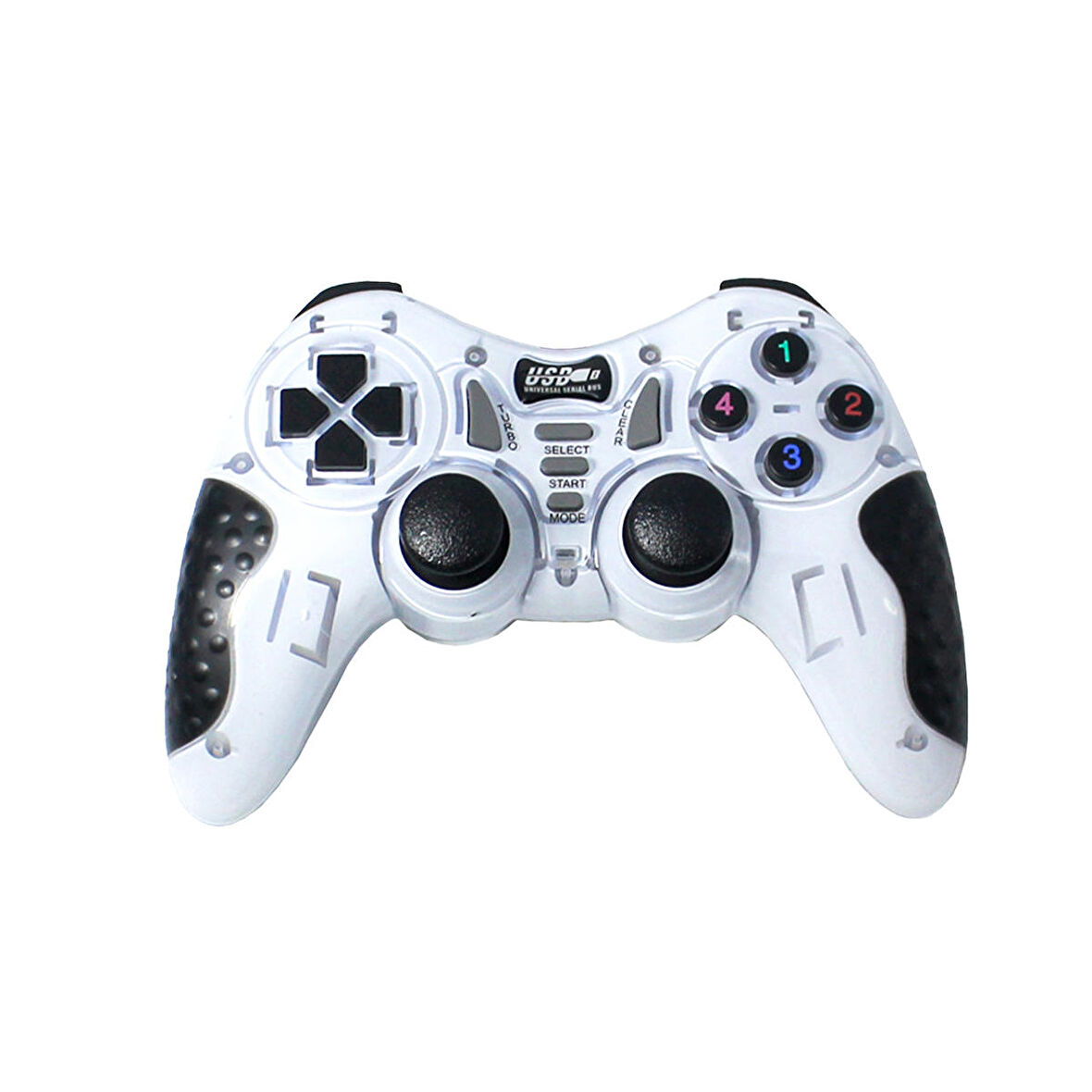 Winex 7in1 PC/PS2/PS2/PS3/PC360/TV/TVBOX/Android Cihazlar ile Uyumlu Kablosuz Gamepad Beyaz