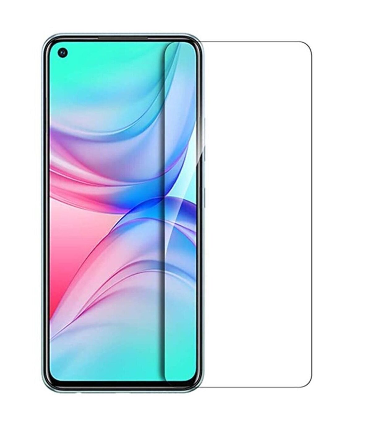 Huawei Nova Y91 ile Uyumlu Ön Darbe Emici HD Mat Koruyucu Kaplama