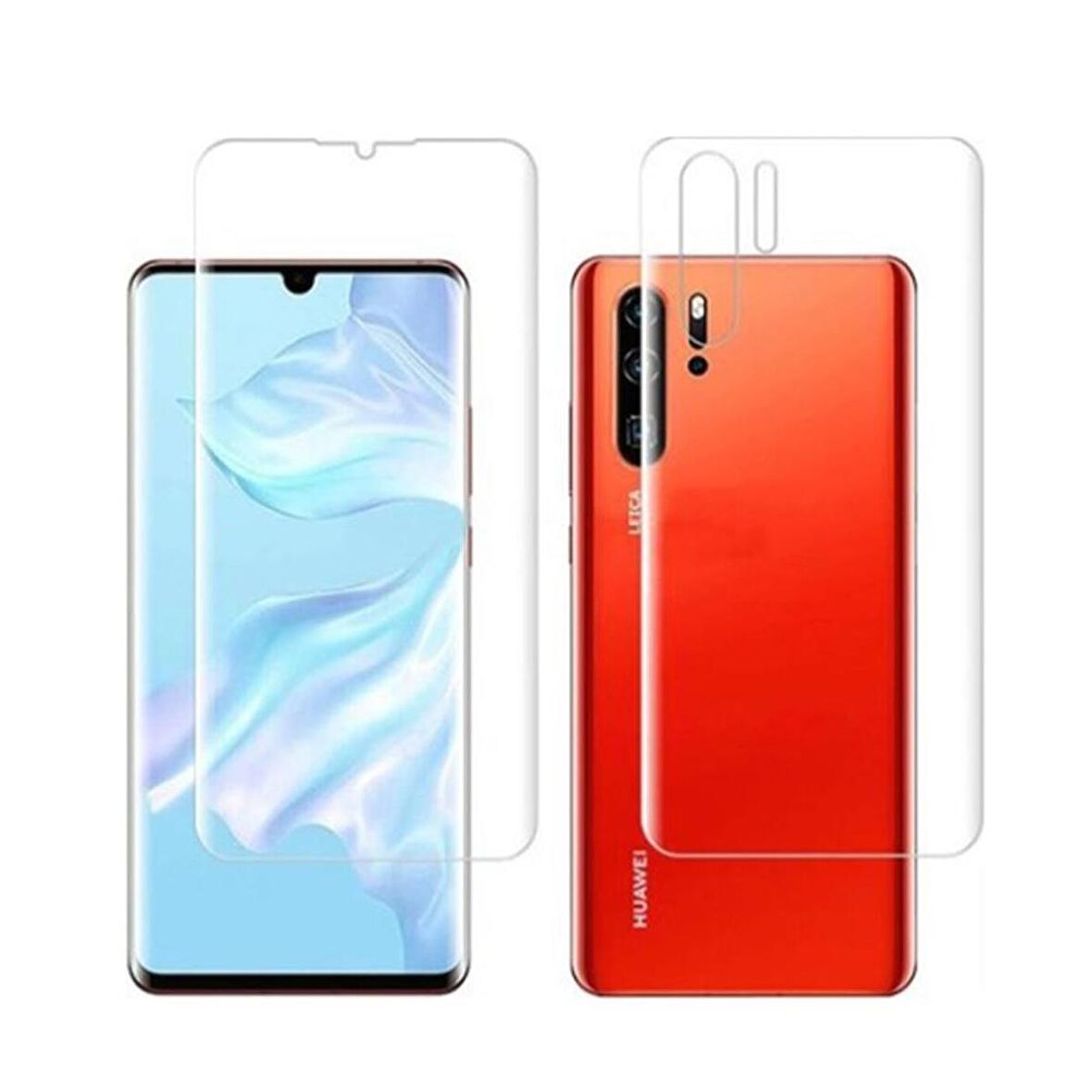Realme C53 ile Uyumlu Ön-Arka Darbe Emici HD Ekran Koruyucu Kaplama