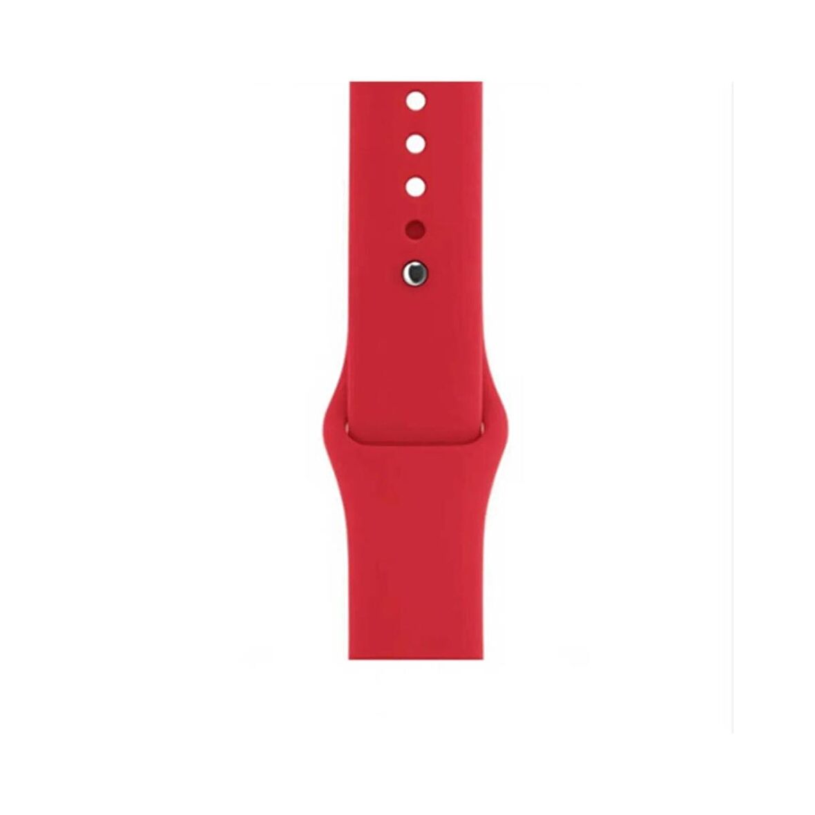 Winex 42-49mm Yeni Nesil Apple Uyumlu Akıllı Saat Kordonu Silikon Kırmızı
