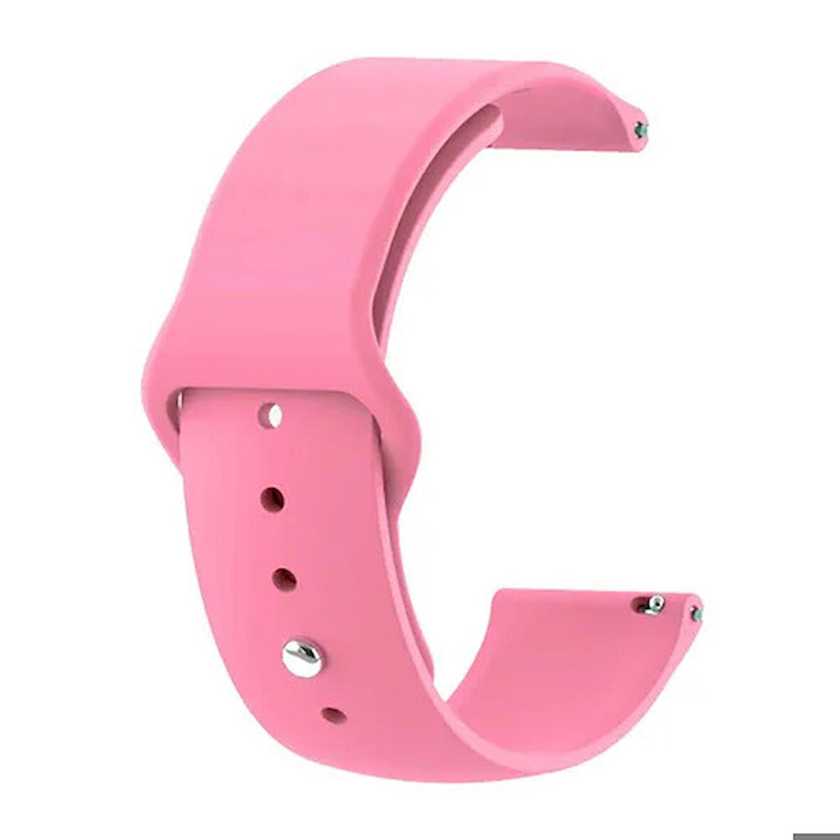 Winex 42-49mm Yeni Nesil Apple Uyumlu Akıllı Saat Kordonu Silikon Pembe
